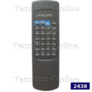 2438 Control Remoto TV RC0301 PHILIPS WESTINGHOUSE
