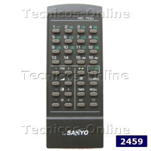 2459 Control Remoto TV COSMOS SANYO