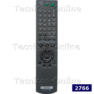 2766 Control Remoto DVD SONY