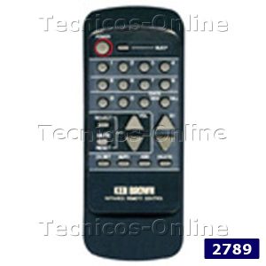 2789 Control Remoto TV KEN BROWN ADMIRAL KIREY
