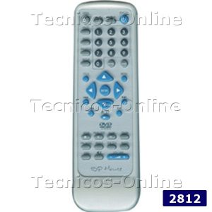 2812 Control Remoto DVD TOP HOUSE