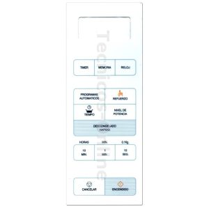 2842 Membrana-Frente de Microondas PANASONIC MD99