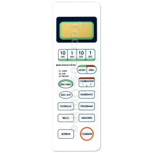 2904 Membrana-Frente de Microondas TOP HOUSE MD107 WD800AL2311
